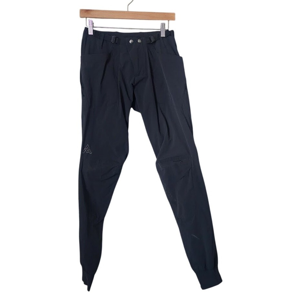7MESH Glidepath‎ Belted Pants Lightweight Cycling Trail Charcoal Grey Mens XS